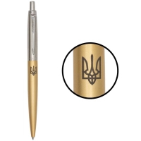 Ручка кулькова Parker JOTTER 17 XL UKRAINE Matt Gold CT BP Трезубец (13432_T001b)