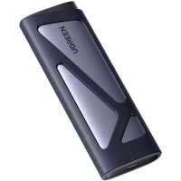 Кишеня зовнішня Ugreen USB 3.2 Gen 2 to M.2 NVMe/SATA 10Gbps UASP TRIM CM767 gray (15813)