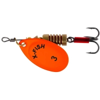 Блешня X-Fish Stark 6.5g 3 Nikel UV orange (1917.07.34)
