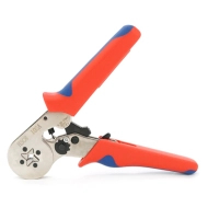 Затискач для клем CINLINELE HCS8 10SA, blue-red, набір наконечників VE0508 VE1508 VE1008 VE4009 VE2508 (HCS8 10SA+VE1020)