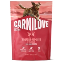 Сухий корм для собак Carnilove Active Venison & Reindeer & Wild Boar Active Adults 1.5 кг (8595602581184)