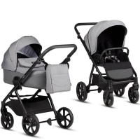 Коляска TUTIS 2 в 1 Leo3 plus (Stone Grey (1582227)
