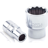 Торцева головка Toptul 12-гранна 1/4" 9мм (BAEB0809)