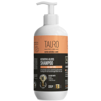 Шампунь для тварин Tauro Pro Line Ultra Natural Care Keratin & Gloss 400 мл (TPL63606)