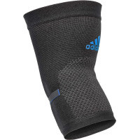 Фіксатор ліктя Adidas Performance Elbow Support ADSU-13332BL Чорний/Синій M (885652019415)