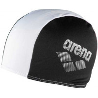Шапка для плавання Arena Polyester II JR 002468-510 чорний, білий Діт OSFM (3468336217856)