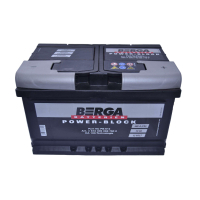 Акумулятор автомобільний Berga Power Block 72Ah Н Ев (-/+) (680EN) (5724090687502)