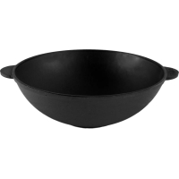 Сковорода Brizoll чавунна WOK 3,7 л 280х96 мм (W28)