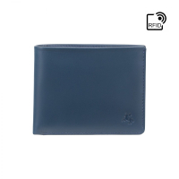Гаманець Visconti VSL33 TAP-N-GO з RFID Steel Blue-Black (VSL33 BL/BLK)