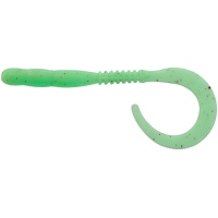 Силікон рибальський Reins Curly Curly 4" 146 Hot Cucumber (15 шт/уп.) (1552.08.02)