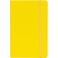 Книга записна Optima Namib А5 128 аркушів клітинка жовтий (O27101-05)