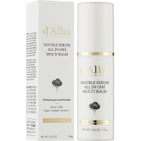 Крем для обличчя D'Alba Double Serum All In One Multi Balm Мультифункціональний антивіковий стік 10 г (8809782555355)