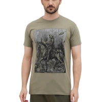 Футболка Sol's Imperial Knight Death and the Devil хакі S (11500268/394S)