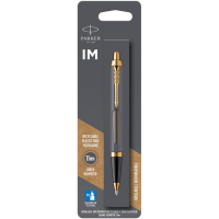 Ручка кулькова Parker IM 17 Grey Lacquer GT BP блістер (21 136)