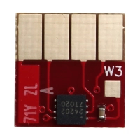 Чип для картриджа HP 711Y/CZ132A, 29 мл, yellow Apex (CHIP-HP-711-Y)