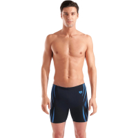 Плавки Arena Poseidonia Swim Mid Jammer 009091-508 чорний, бірюзовий 80 (3468337622475)