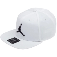 Кепка Nike Air Jordan Pro Jumpman Snapback AR2118-101 білий, чорний Уні MISC (888407200434)