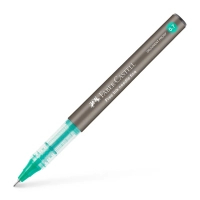 Ролер Faber-Castell Free Ink Needle Micro, колір чорнил зелений, 0,7 мм, одноразова (32961)