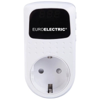 Реле напруги EUROELECTRIC 16А 3.5kW (AV) 150V-210V/230V-280V (RV-16A/3,5kW(AV))