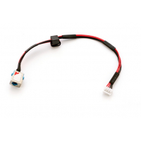 Роз'єм живлення ноутбука з кабелем для Acer PJ253 (5.5mm x 1.7mm), 4-pin, 19 см Универсальный (A49044)