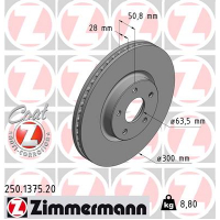 Гальмівний диск ZIMMERMANN 250.1375.20