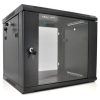 Шафа настінна Merlion 9U 19" 600*600*500 (Ш*Г*В)мм, black (Ml3-6609 / 23528)