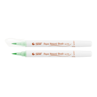 Художній маркер STA пензлик акварельний AQUA NATURAL BRUSH 3700, світло зелений (STA3700-42)