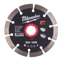 Круг відрізний Milwaukee алмазний DU 125, 125мм (4932399522)