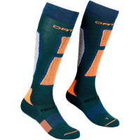 Шкарпетки Ortovox Ski Rock'n'Wool Long Socks Mns pacific green - 45-47 - синій/зелений (025.001.0121)
