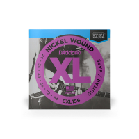Струни для гітари D'Addario XL Nickel Wound Fender Bass VI (24-84) (EXL156)