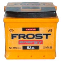 Акумулятор автомобільний FROST ENERGY 52Ah Ев (-/+)