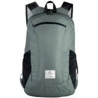 Рюкзак туристичний Naturehike Ultralight NH17A012-B, 18 л, сірий (6927595718667)