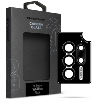 Скло захисне Armorstandart Supreme BI camera Samsung S26 Ultra Black (ARM90425)