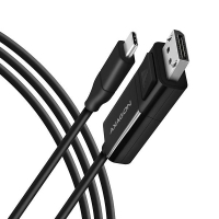 Кабель мультимедійний USB-C to DisplayPort M 1.8m 4K60Hz black AXAGON (RVC-DPC)
