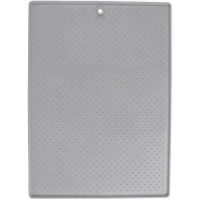 Килимок під миски Dexas Pet Bowl Grippmat Large антиковзкий 60х43 см сірий (0084297307509)