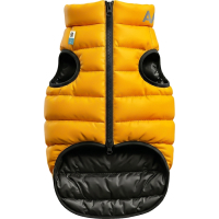 Курточка для тварин Airy Vest двостороння жовто-чорна M50 (1566)