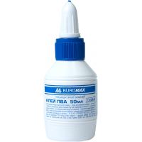 Клей Buromax PVA JOBMAX 50 мл, cap dispenser (BM.4851)