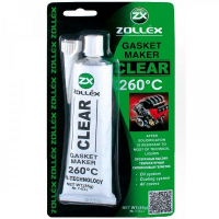 Герметик автомобільний Zollex CLEAR-85g (CLEAR-85gP)