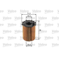 Фільтр масляний Valeo 586500
