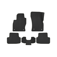 Килимок в салон EVAtech Volkswagen Golf (VII) 2012-2020 7 поколінн (VW11076CP5AV4RBB)
