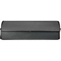 Сумка-органайзер EVAtech XL-PRO 32x100x30 см. Сота сіра з чорним кантом (BS13643OX3SGB)