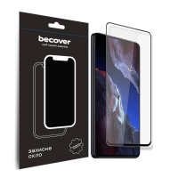 Скло захисне BeCover Poco F5 Pro Black (709744)