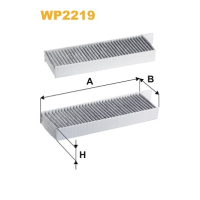 Фільтр салону Wixfiltron WP2219