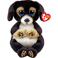 М'яка іграшка Ty Beanie Bellies Чорний пес Dog 15 см (40700)