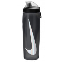 Пляшка для води Nike Refuel Bottle Locking Lid 18 OZ антрацит, чорний, сріблястий 532 мл N.100.7669.054.18 (887791747549)