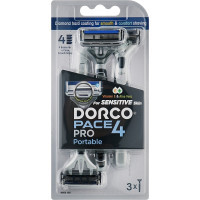 Бритва Dorco Pace 4 Pro Одноразова Для чоловіків 3 шт. (8801038598253)
