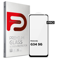 Скло захисне Armorstandart Pro Motorola G34 5G Black (ARM73850)