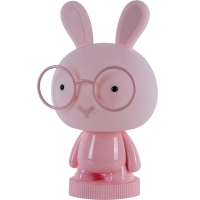Нічник Kite Світильник LED з акумулятором Bunny, рожевий (K24-490-1-2)
