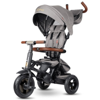 Дитячий велосипед QPlay Rito Deluxe Складаний Триколісний Grey (S380-17RitoDeluxeGrey)