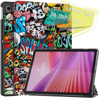 Чохол до планшета BeCover Smart Case Lenovo Tab TB-311FU 10.1" Graffiti (713118)